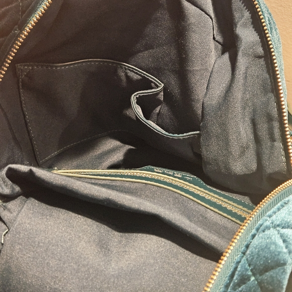 Bebe Blue Quilted Backpack - Picture 13 of 14